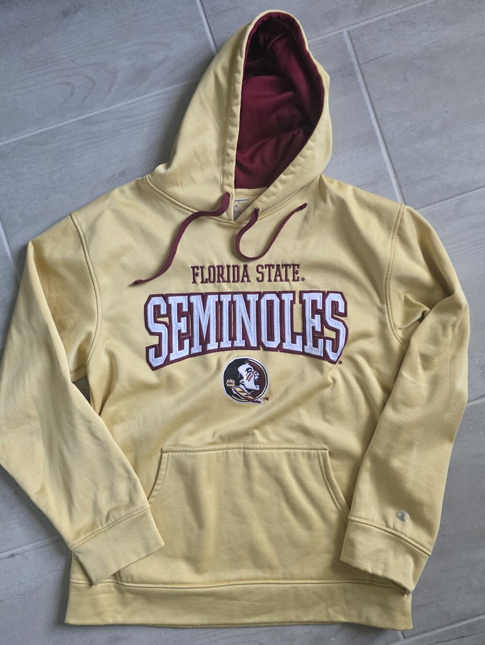 FSU Seminoles Gold Sweatshirt Medium